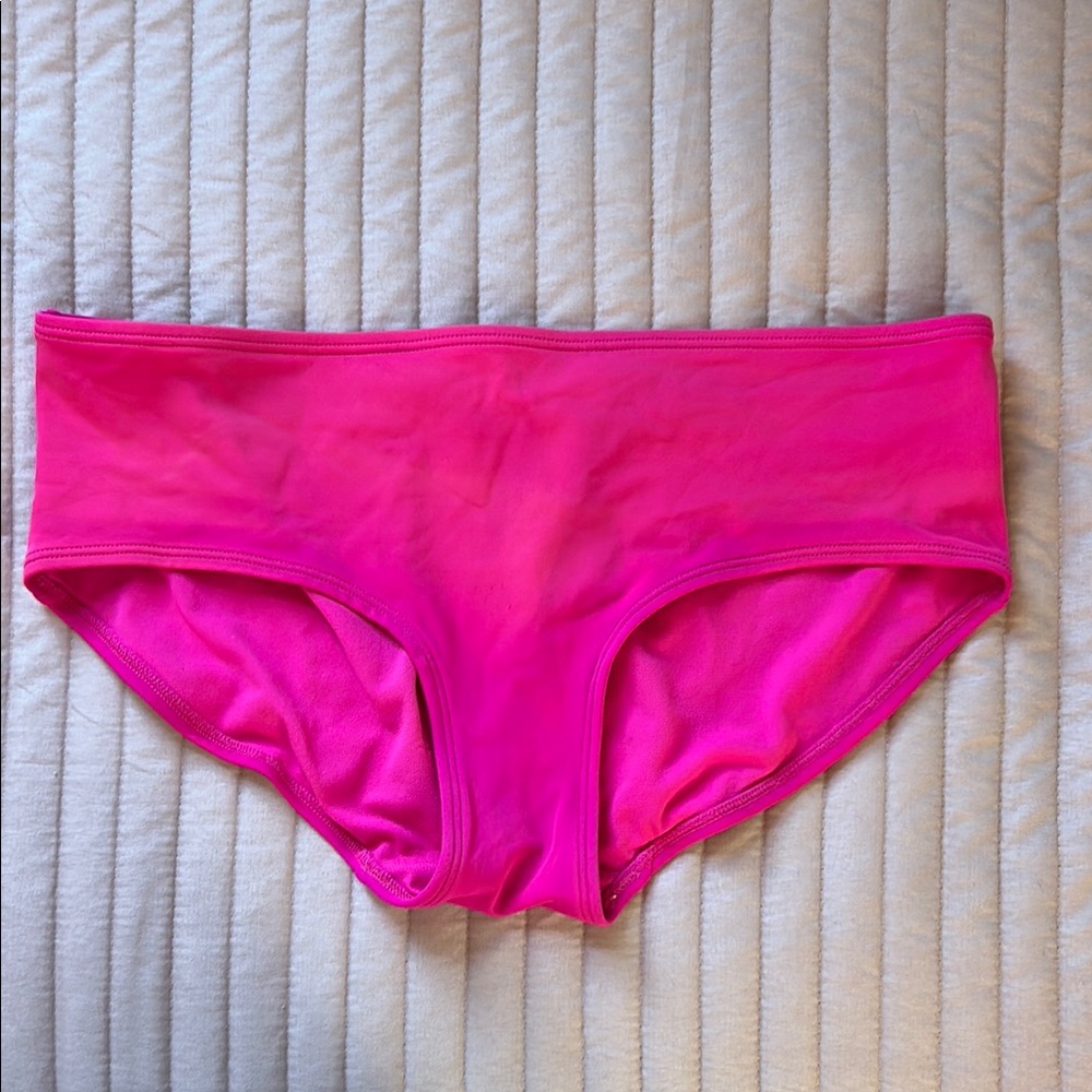 Boden Pink Bikini Bottoms Boy Shorts
